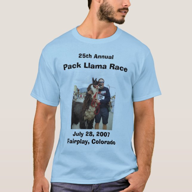 Camiseta P9160743, 25ta publicación anual, raza de la llama (Anverso)