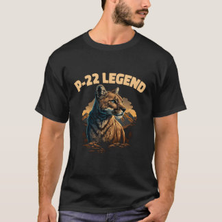 Camiseta P-22 Mountain Lion Silver Lake P22