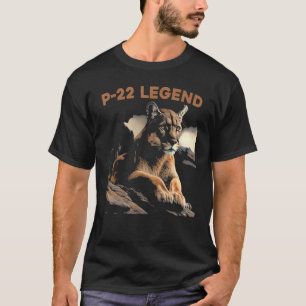 Camiseta P-22 Mountain Lion Silver Lake P22
