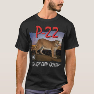 Camiseta P-22 Straight Outta Griffith (Para Fondos Oscuros)