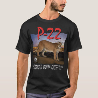 Camiseta P-22 Straight Outta Griffith (Para Fondos Oscuros)