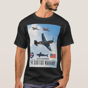 CAMISETA P-40 CURTISS WARHAWK FIGHTER SQUADRON