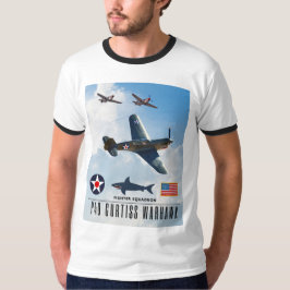 CAMISETA P-40 CURTISS WARHAWK FIGHTER SQUADRON