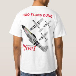 CAMISETA P-51 HOO ARROJÓ EL ESTIÉRCOL