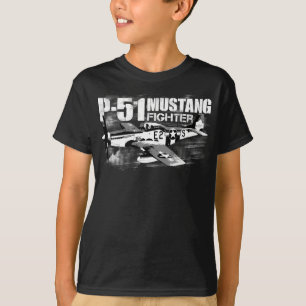 Camiseta P-51 Los niños de Mustang se sienten cómodos sin