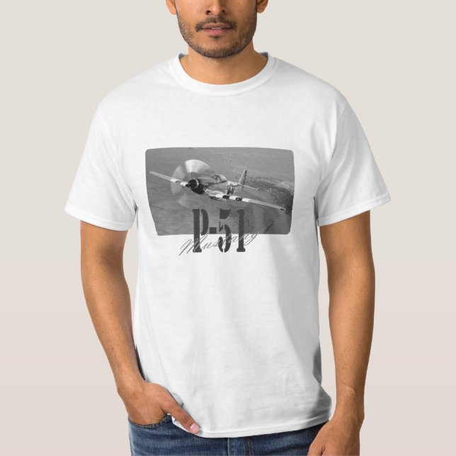 Camiseta P-51 Mustang (Anverso)