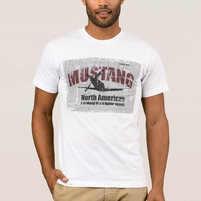 Camiseta P-51 Mustang (Anverso)