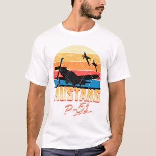 Camiseta P-51 Mustang Warbird - Regalos piloto