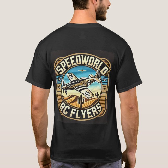 camiseta P-51 speedworld (Reverso)