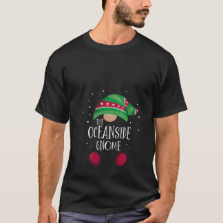 Camiseta P de Mujer Familia de Gnomos de Oceanside Navidad 