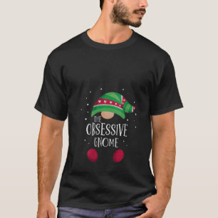 Camiseta P de Mujer Familia de Gnomos Obssesiva Navidad Coi