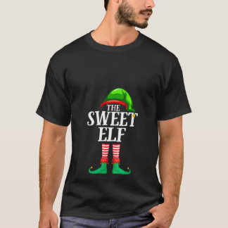 Camiseta P de Navidad para Grupo Familiar a Juego de Elfo D