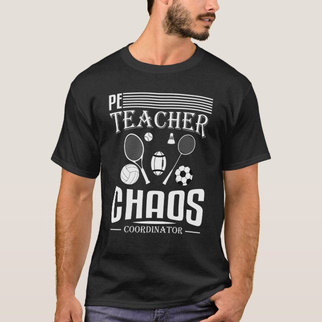 Camiseta P.E. Apreciación del coordinador del caos regalo - (Anverso)