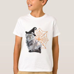 Camiseta P es para Pallas Cat Halloween