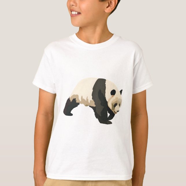 Camiseta P es para Panda (Anverso)