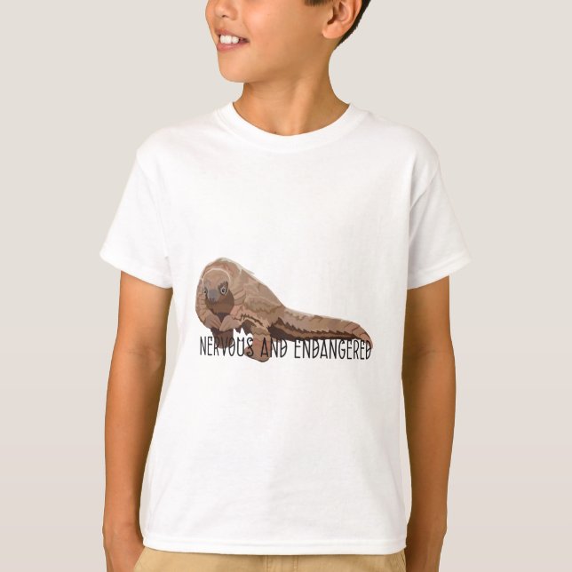 Camiseta P es para Pangolin (Anverso)