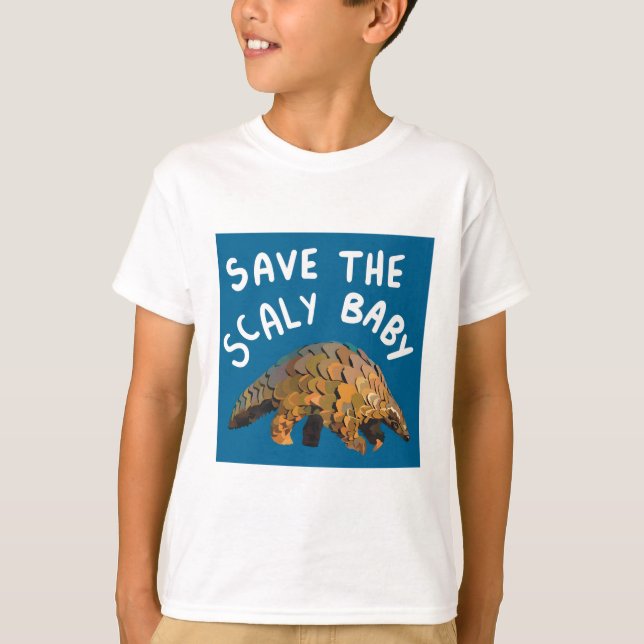 Camiseta P es para Pangolin (Anverso)