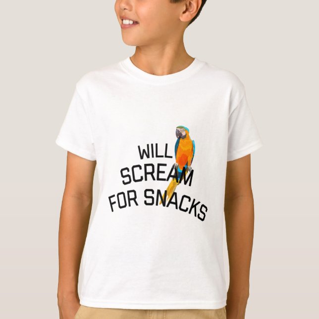 Camiseta P es para Parrot (Anverso)