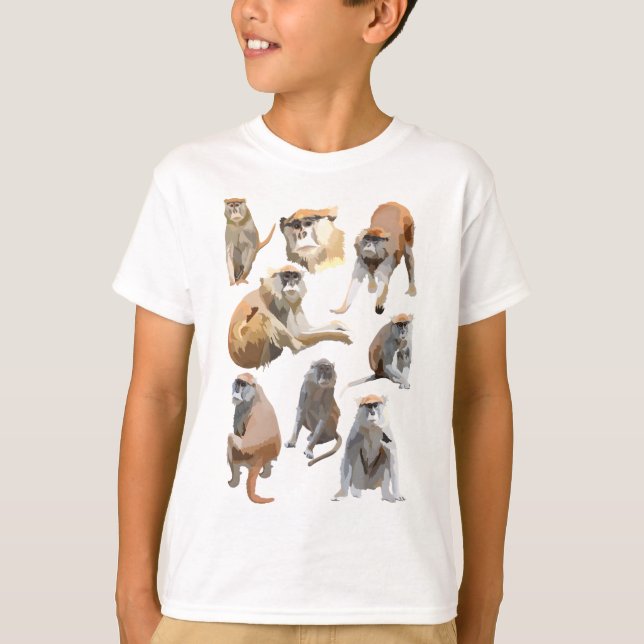 Camiseta P es para Patas Monkey (Anverso)