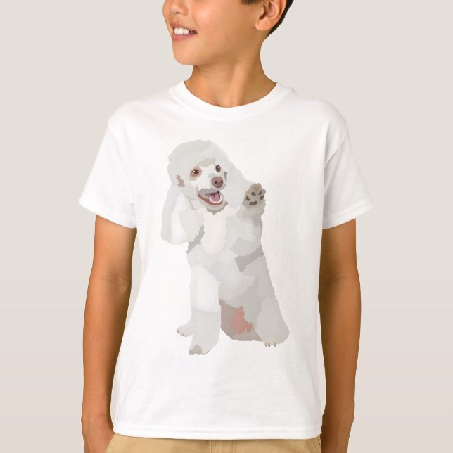 Camiseta P es para Poodle (Anverso)