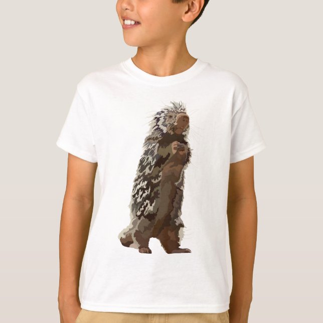 Camiseta P es para Prehensil Porcupine (Anverso)