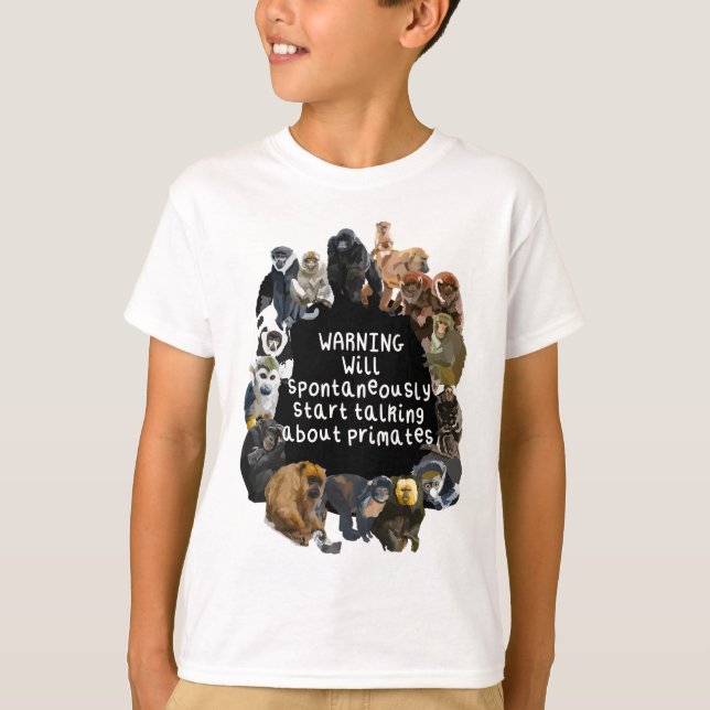 Camiseta P es para Primate (Anverso)
