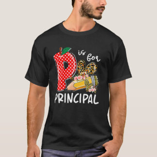 Camiseta P Es Para Principal Feliz Primer Día Escolar Princ