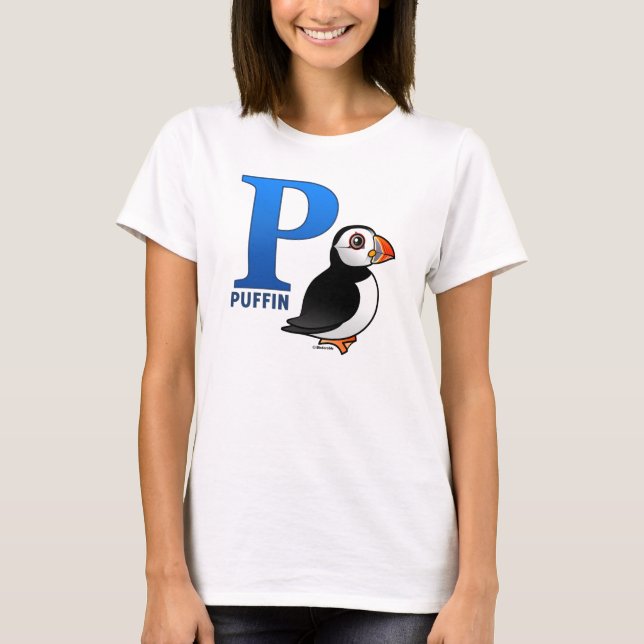 Camiseta P es para Puffin (Anverso)