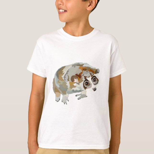 Camiseta P es para Pygmy Slow Loris (Anverso)