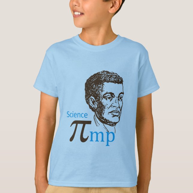 Camiseta P.M. de la ciencia (pi) (Anverso)