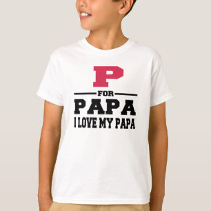 CAMISETA P PARA PAPA ME ENCANTA MI PAPA