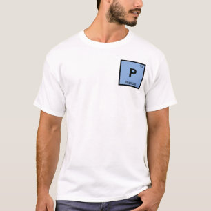 Camiseta P - Poseidón Símbolo de la Tabla Periódica de Quím