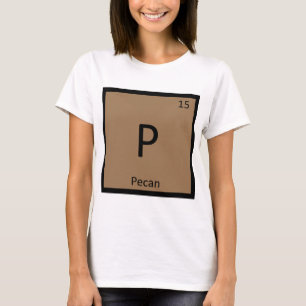 Camiseta P - Símbolo de la tabla periódica de la química