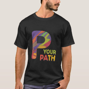 Camiseta P Su trayectoria Diseño masculino