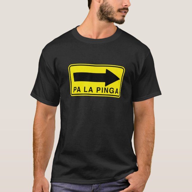 Camiseta Pa La Pinga (Anverso)