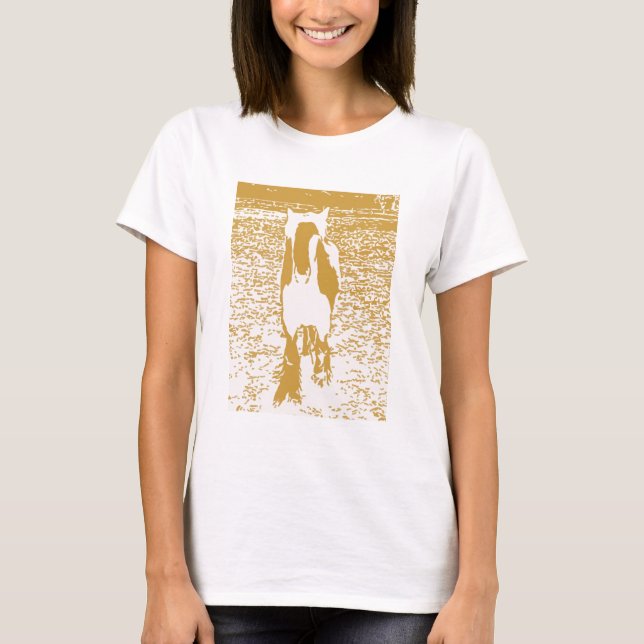 Camiseta Paarden / horses (Anverso)