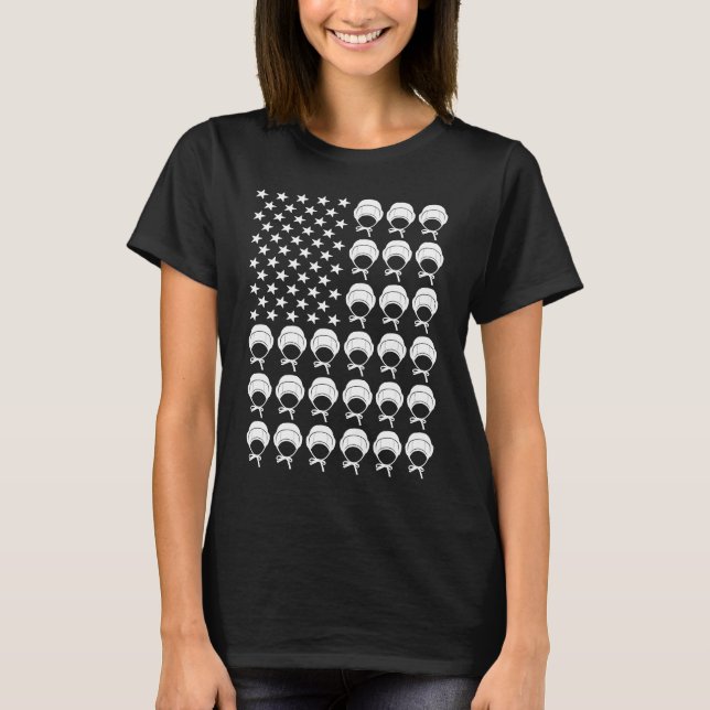 Camiseta Pabellón deportivo de los Estados Unidos (Anverso)