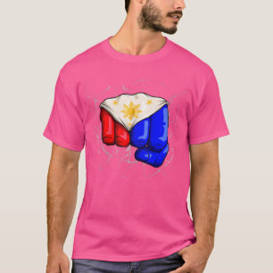 Camiseta Pabellón Filipino Ping Laban Lang Pinoy De