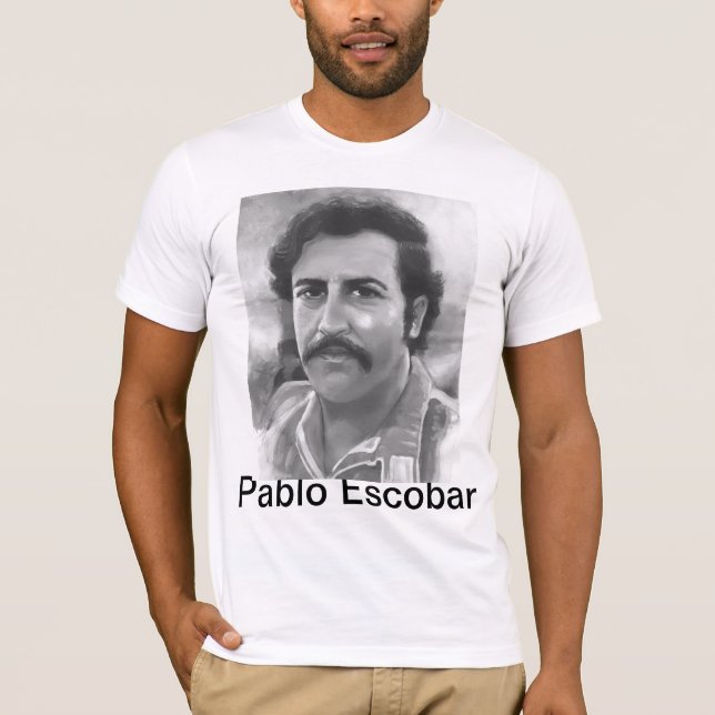Camiseta Pablo Emilio Escobar Gaviria ''El Patrón'' (Anverso)
