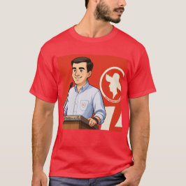 Camiseta Pablo Jose en podio