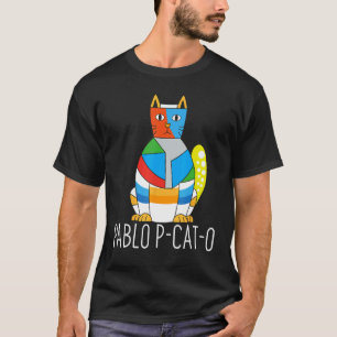Camiseta Pablo P-Cat-O famoso artista Picatsso - Profesor d