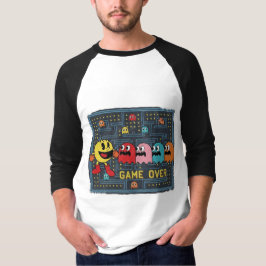 Camiseta Pac-Man Game Over T-Shirt – Retro Arcade Gaming Te