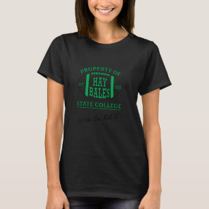 Camiseta Pacas de heno de State College - Deja que la vaca