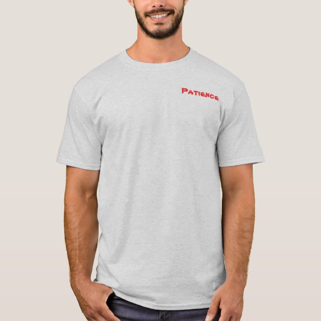 Camiseta Paciencia (Anverso)
