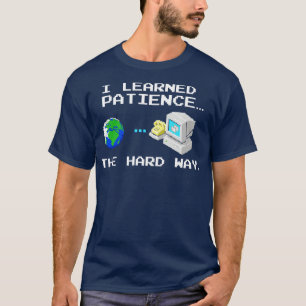 Camiseta Paciencia de acceso telefónico a Internet