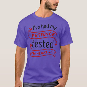 Camiseta Paciencia probada