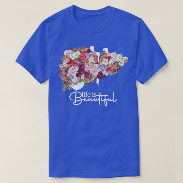 Camiseta Paciente con cirugía de trasplante de cáncer de hí (Diseño del anverso)