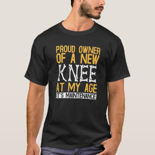 Camiseta Paciente en el hospital de cirugía de rodilla