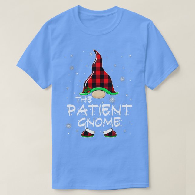 Camiseta Paciente Gnome Búfalo Cortado Coincidiendo con la  (Diseño del anverso)