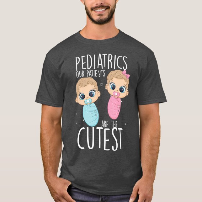 Camiseta Pacientes pediatras pediátricos Médicas Enfermeras (Anverso)